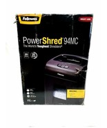 Fellowes 9419101 MC94MC Paper Shredder 0.156&quot;x0.500&quot; Shredding Paper Jam... - $296.01