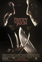 Freddy VS Jason Signed Movie Poster  - $210.00