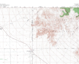 Pahrump Quadrangle, Nevada-California 1958 Topo Map USGS 15 Minute Topog... - $21.99