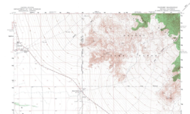 Pahrump Quadrangle, Nevada-California 1958 Topo Map USGS 15 Minute Topographic - £17.29 GBP