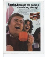 1979 Sanka Coffee Print Ad General Foods 8.5&quot; x 11&quot; - £14.93 GBP