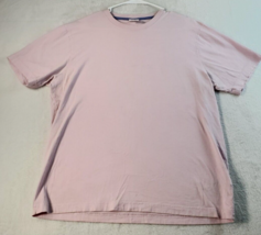 Brooks Brothers 1818 T Shirt Top Womens Large Pink Knit 100% Cotton Shor... - £9.51 GBP