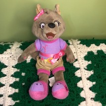 Fiesta Great Wolf Lodge Plush Violet Pink Purple Stuffed 10&quot; Girl Doll Animal - $9.75