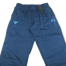 Under Armour UA Project Rock Gym Training Pants Men’s Sz XL Navy NEW 135... - £31.73 GBP