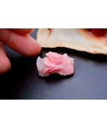 Remarkable One Of A Kind Rare Pink Rhodochrosite &amp; Quartz Specimen - Sil... - $314.19 CAD