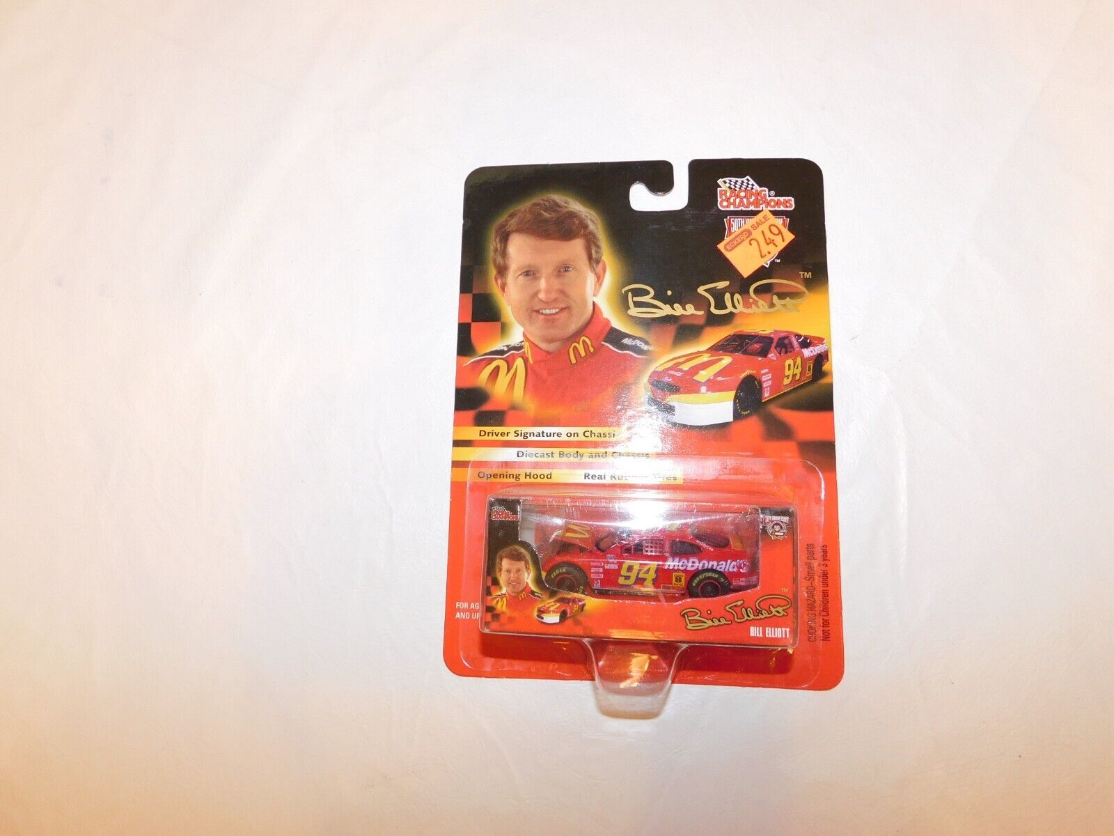 Nascar Racing Champions #94 Bill Elliott 50th Anniversary Diecast Body &amp;... - $29.69