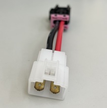 2P 2Pin Adapter Plug wiring cable for Black-purple Shoprider Mobility Scooters image 3