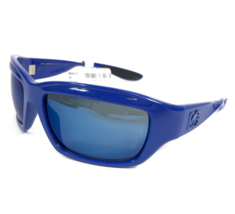 Dolce &amp; Gabbana Sonnenbrille Dg6191 3094/55 Blau Wrap Rahmen Gläser 59-1... - $143.54