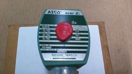 Asco 8223G21 High Pressure (2) Way Solenoid Valve / 1/4&quot; Npt Ports / 120VAC Coil - £38.79 GBP
