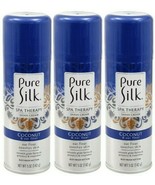 Lot of 3 ~ NEW Pure Silk Spa Therapy Shave Cream Coconut &amp; Oat Flour 5 o... - $33.94 CAD