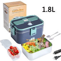 1.8L 110V Electric Heating Lunch Box Portable Car Office Food Warmer Con... - £38.36 GBP