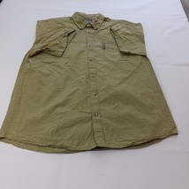 Columbia Sportswear AM7094 Men's Brown Button-Down Collar Short Sleeve Shirt L image 10