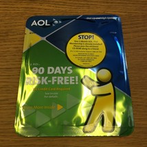 AOL sealed 3 month trial CD ROM - $4.85