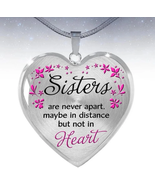 Sisters Are Never Apart Necklace  - $19.18 CAD