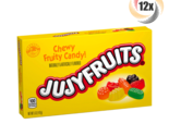 Full Box 12x Packs Jujyfruits Chewy Fruity Assorted Flavors Theater Cand... - $32.54
