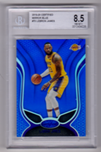 2019-20 Panini Certified Mirror Blue #70 LeBron James Lakers BGS 8.5 NM-MT+ - £25.37 GBP