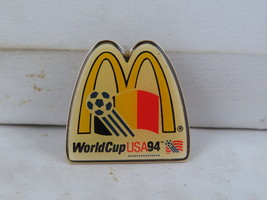 1994 World Cup of Soccer Pin - Team Belgium McDonalds Promo - Celluloid Pin - $15.00