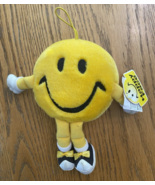 Vintage, happy face stuffed figurine, doll on a hang-up string with Tags... - $14.99