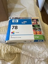 Genuine HP Printer 78 Tri-Color Ink Cartridge NOS In Box Sealed - £7.45 GBP