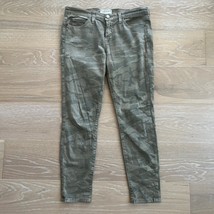 Current Elliott Women’s Mid-Rise Stiletto Skinny Jeans in Army Camo - $29.02