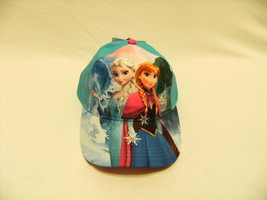 Disney Princess Ana and Elsa Frozen Girls Cap Sport Beach Sun Hat Visor YOUTH - £18.93 GBP