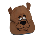 Vintage Brown Scooby Doo Baseball Hat W/ Protruding Ears Adjustable Back - $11.64