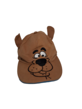 Vintage Brown Scooby Doo Baseball Hat W/ Protruding Ears Adjustable Back - £9.30 GBP