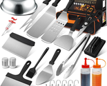 Griddle Accessories Kit, 29PCS Flat Top Grill Accessories Set for Blacks... - $39.90