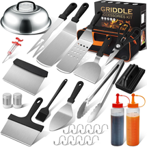 Griddle Accessories Kit, 29PCS Flat Top Grill Accessories Set for Blackstone and - £31.37 GBP