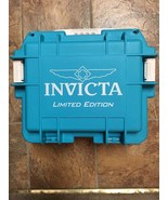 Invicta 3 Slot Watch Case Blue Sturdy Case Collectible Edition - $61.72 CAD