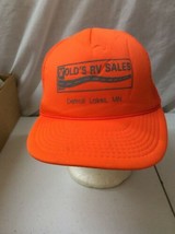 trucker / baseball cap Hat WOLDS RV SALE DETROIT LAKES  vintage Mesh Sna... - $39.99