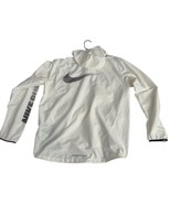 Nike Running Windbreaker Jacket Men’s Large White Hooded Full Zip Lightw... - €49,29 EUR