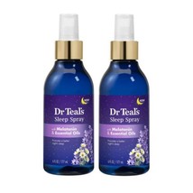 2 Dr. Teal&#39;s Sleep Spray by Dr Teals Sleep Spray with Melatonin &amp; Essential Oils - £17.49 GBP