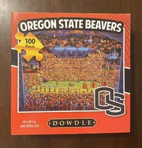 Oregon State Beavers 100 Piece Jigsaw Puzzle By Dowdle Osu 16” X 20” Excellent! - £8.84 GBP