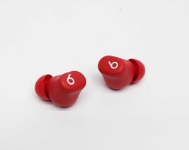 Beats by Dr. Dre Solo Buds In Ear Headphones MUW03LL/A - Transparent Red image 2