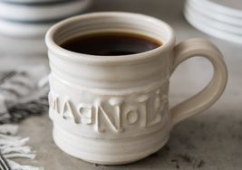 Magnolia Market and Silos Ceramic Coffee Mug, 10 oz. - £61.70 GBP