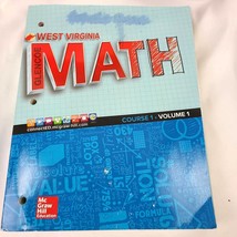 Glencoe Wv Math, Course 1, Student Edition, Volume 1 [Math Applic &amp; Conn Crse] - £6.29 GBP
