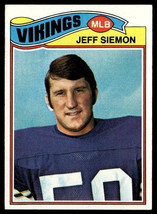 1977 Topps #465 Jeff Siemon EX-B110 - £15.48 GBP