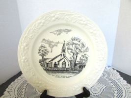 HOLY TRINITY EPISCOPAL CHURCH HILLSDALE NJ RELIGIOUS COLLECTOR PLATE 9.75&quot; - £11.70 GBP