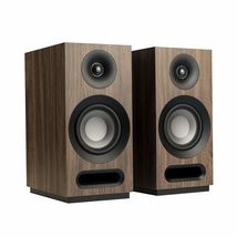 Jamo S 803 Bookshelf Speaker Pair (Walnut) - $165.62