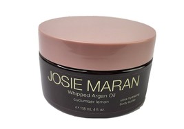 Josie Maran Whipped Argan Oil Body Butter Cucumber Lemon 4 Oz. NEW Sealed - $16.82