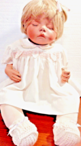 Dianna Effner Sleepy Head Porcelain Baby Doll Realistic Baby Doll- 23&quot; (1996) - £63.30 GBP