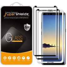 2X Full Cover Tempered Glass Screen Protector For Samsung Galaxy Note 8 - £19.17 GBP