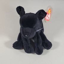 TY Beanie Babies Luke Black Lab Dog Plush 1999 NWT New With Tags 7&quot;  - $9.98