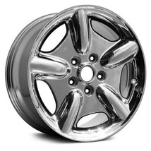 Wheel For 1997-1999 Jaguar XK-Type 17x8 Alloy 5 Slot 5-120mm Chrome Offset 33mm - £630.57 GBP