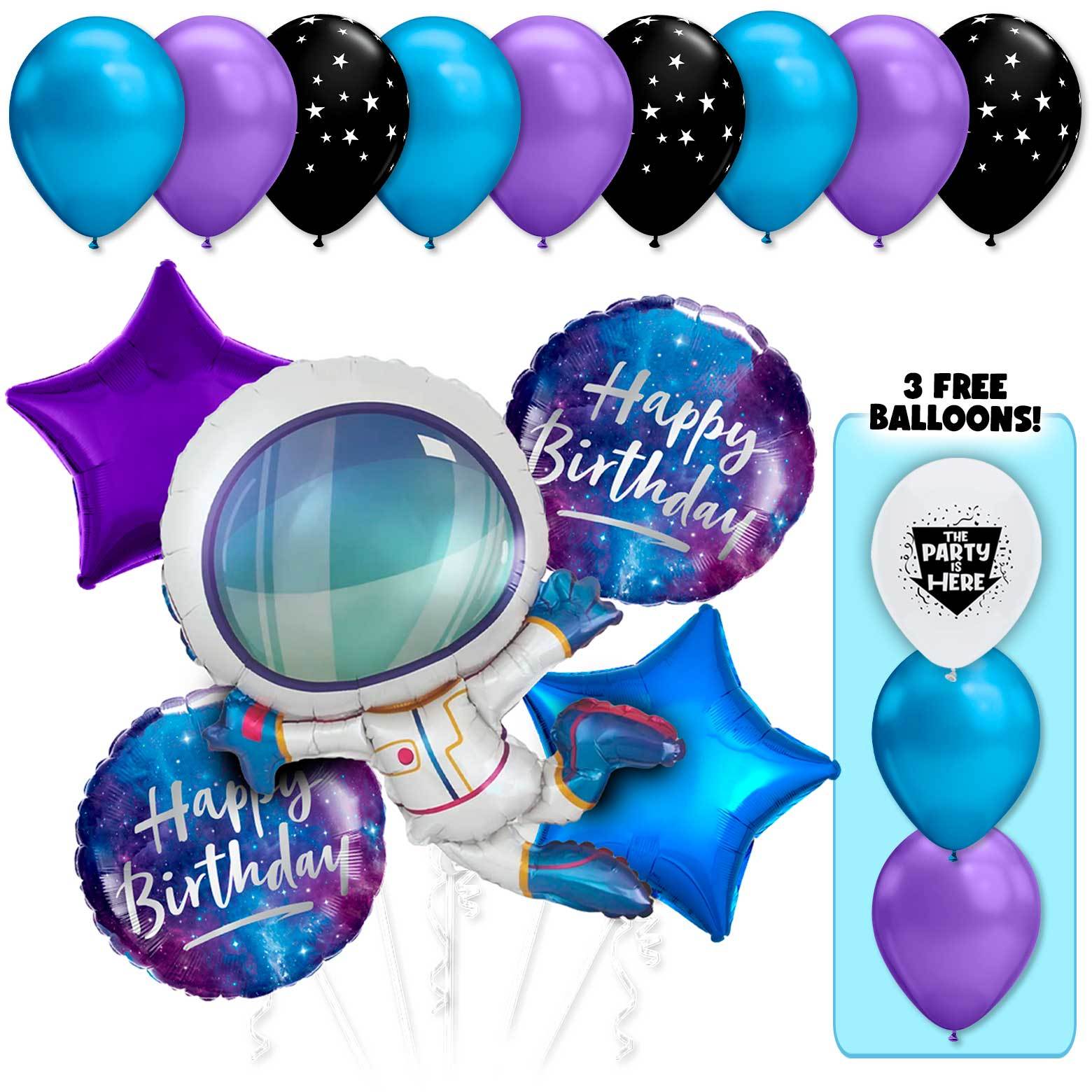 Astronaut Deluxe Balloon Bouquet - $28.99