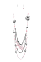 Paparazzi All the Trimmings Pink Necklace - New - £3.59 GBP