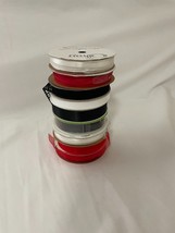 Sheer Ribbon Bundles - Variety of Colors and Brand 9 pcs - e428 - $4.36
