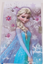 Disney Frozen Elsa Diary hardback Acceptable lock broken off and first p... - $5.94