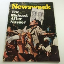 VTG Newsweek Magazine October 12 1970 - The Mideast After Nasser / Newsstand - £18.98 GBP